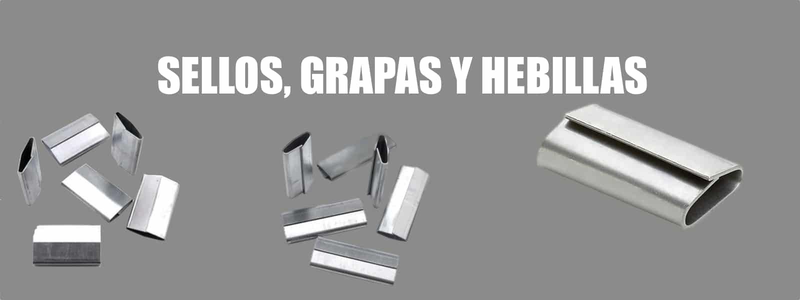 Sellos, grapas y hebillas